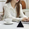thumbnail image 4 of Decorative Objects Natural Obsidians Pyramids Decoration Crystal Pagoda Home Office Crystal Decorative Crystal Crafts 6 Sizes, 4 of 7