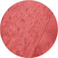 thumbnail image 1 of Ahgly Company Tapis Rond Lavable en Machine Intérieur Transitionnel Rouge, 7 Pieds Rond, 1 of 7