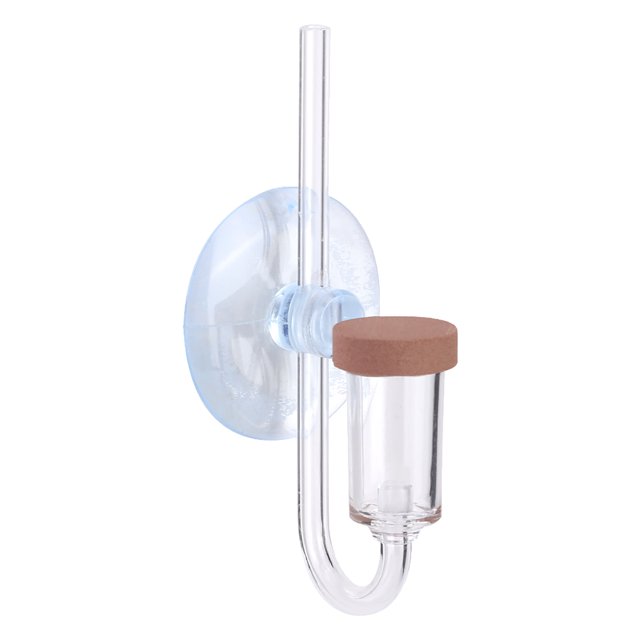 Transparent Bubble Counter, Planted Aquarium CO2 Valve Bubble Counter For Aquarium M