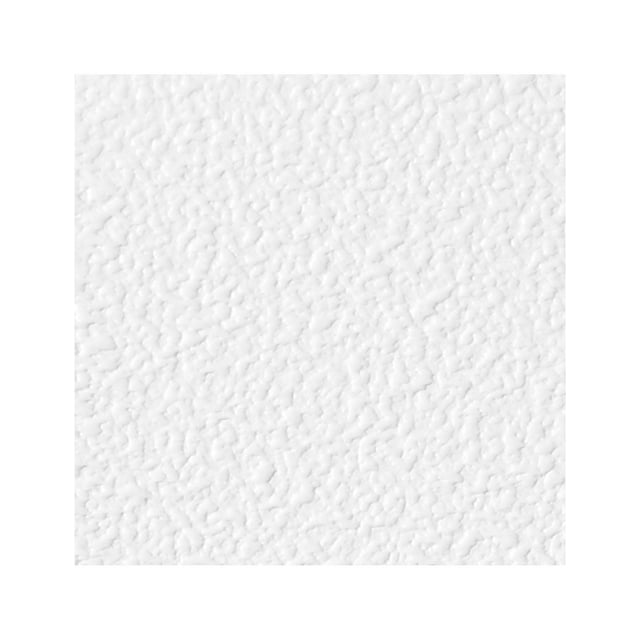 Genesis White Stucco Pro Ceiling Tile Sample 6" x 6", Waterproof, Washable, Fire-Rated PVC