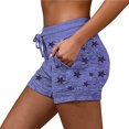 thumbnail image 2 of Leutsin Shorts de Sport Décontractés à Cordon pour Femmes avec Poches Imprimées, 2 of 5