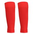 thumbnail image 1 of 1 Paire Chaussettes Protège-Tibia Hommes Femmes Chaussettes de Soccer Tibia Soccer Manches Mi-Mollet, 1 of 7