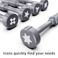 thumbnail image 3 of ziyahi Screwdriver Repair Tool Removal Device Screws Remover Stainless Steel Rustproof Long-lasting Long Handle Simple Operation  E T2 B 0.7 1Set, 3 of 6