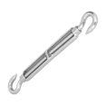thumbnail image 2 of Kritne Adjustable Wire Tensioner,Stainless Steel Tensioner,Wire Rope Tensioner 304 Stainless Steel M16 Adjustable Turnbuckle Bolt Hook Rigging Accessories, 2 of 8