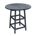 thumbnail image 1 of Capterra Casual Dessus de Table Rond de 32 Pouces avec Pattes de 40 Pouces - Greystone, 1 of 1
