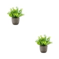 thumbnail image 2 of Redempat Plastic Easy To Clean Artificial Succulent Realistic Appearance Long-lasting Durability Eco-friendly blue babysbreath 2Set, 2 of 6
