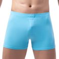 thumbnail image 1 of Fridja Caleçons Boxeurs Respirants pour Hommes, Mode Décontractée, Unis, Séduisants, Taille Élastique, pour Performance Sportive, 1 of 5