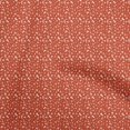 thumbnail image 1 of oneOone Tissu Velours Rouge Floral Projets de Couture Tissu Imprimé au Mètre 58 Pouces de Large, 1 of 5