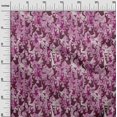 thumbnail image 3 of oneOone Silk Tabby Dark Magenta Fabric Abstract Face Sewing Material Print Fabric By The Yard 42 Inch Wide, 3 of 4