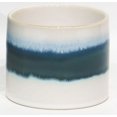 thumbnail image 1 of Jardinière en Céramique à Glaçure Réactive Verte, Bleue et Blanche, 1 of 1