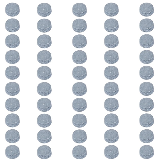 Embouts de Queue de Billard, Kit de Remplacement de 50 Embouts de Queue en PU avec Boîte de Rangement pour Queues de Billard et Accessoires de Snooker
