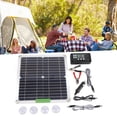 thumbnail image 4 of Solar Panel, Solar Panel Kit Paneles Solares 200W 12V Portable with Controller for Cycling Mountaineering Hiking Camping, 4 of 8