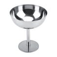 thumbnail image 1 of 200Ml Stainless Steel Ice Cream Cup with Stem (Silver), Stainless Ice Cup Reusable Serving Dessert Bowls Cups Round Footed Bowls Yogurt Snack Candy Cups Birthday Christmas Decoration, 1 Cup, 1 of 6