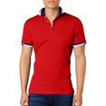 thumbnail image 1 of Chemise à Boutons pour Hommes - Coupe Classique, Col, Tissu Anti-Humidité, 1 of 4
