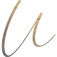 thumbnail image 1 of Unfinished Wood Letter U, Craft Alphabet 4'' Tall Wooden Letter Wall Décor, Bellany Script Font, 1 of 3