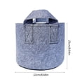 thumbnail image 3 of Bags with Handles Growth Bag, Breathable Non-Woven Fabric, Inflatable Planting Pot, Garden Planting Container with Handle, Used for Gardening, Seedling Cultivation, And Vegetable Cultivation, 3 of 7