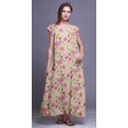 thumbnail image 2 of Bimba Chemise de Nuit Imprimée pour Femmes, Tenue de Nuit pour Dames, Robe d'Allaitement, Vêtement de Nuit en Rayonne, 2 of 4