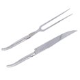 thumbnail image 1 of French Home Laguiole Stainless Steel Carving Knife & Fork Set, 1 of 3