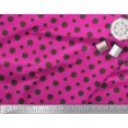 thumbnail image 3 of Soimoi polyester Crepe Fabric Dots Dots Decor Fabric Printed Yard 52 Inch Wide, 3 of 3
