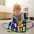 thumbnail image 1 of Dvkptbk Busy Board Sensory Toy Set For Autisms Dinosaur Theme Undersea Theme 26 Letters Learning Activities Motor Skills Travel Toy Maximum Activity, 1 of 7