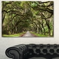 thumbnail image 1 of Tableau sur toile imprimée Design Art Photographie en tunnel de chêne, 1 of 2