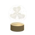 thumbnail image 1 of MesaSe Valenties Day 3D Night Light Creative Novelty LED Decorative Gift Table Lamp, 1 of 10
