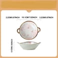 thumbnail image 2 of Bol à Pâtes Rustique à Double Poignée - Vaisselle en Porcelaine Polyvalente pour la Cuisine, 2 of 6