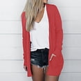 thumbnail image 1 of Qertyioot Blouse Décontractée à Manches Longues pour Femme avec Poche Cardigan, 1 of 7