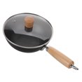 thumbnail image 3 of AURARMLET Cooks Black Frying Pan Wok Asian Cooking Tools Kitchenware 1Pack, 3 of 7