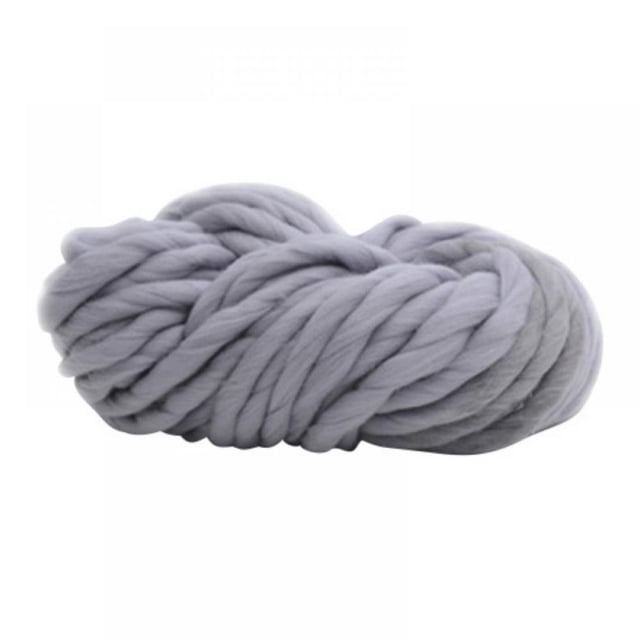 Special Buys! Super Bulky Arm Knitting Wool Roving Knitted Blanket Chunky Wool For Diy Sweater Clothing ,1