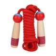 thumbnail image 2 of Corde à Sauter en Fil de Coton, Corde de Saut Colorée pour le Entraînement Physique, pour Exercice Sports Corde Équipement d'Exercice Entraînement Extérieur Vert,Rouge,Orange, 2 of 7