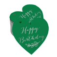 thumbnail image 1 of Inkdotpot Happy Birthday Bottle Tag Real Silver Foil Favor Hang Tag 50 Pack, 1 of 6