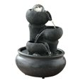 thumbnail image 4 of simhoa Cascade Intérieure Illuminée Maison Terrasse Pendaison de Crémaillère Bureau Table C, 4 of 8