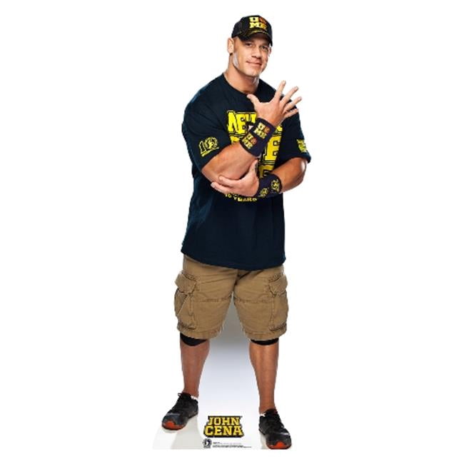 John Cena Chemise Bleu Marine et Or On - WWE