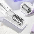 thumbnail image 3 of Mini Stapler Portable Handheld, Transparent Desktop Stapler with 1000 Staples, One-Finger Effortless Operation, Compact Office Stapler for Home Desk Drawer Use, 3 of 6