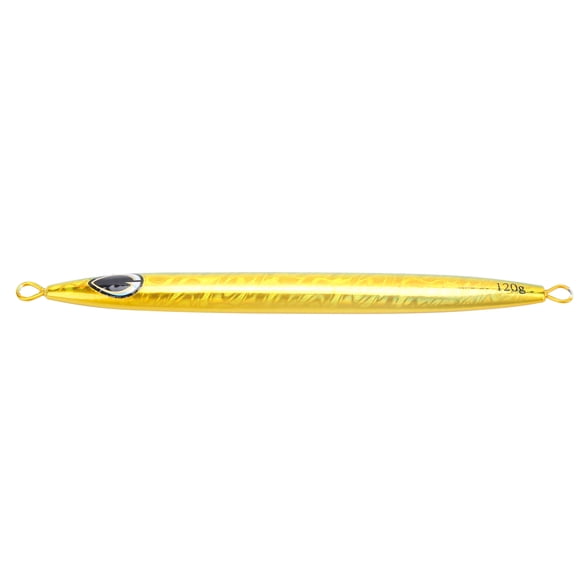 Leurres de Pêche en Plaque de Fer, Yeux de Poisson Simulés Coulant Rapidement, Crankbait Profilé pour Achigan, Équipement Wobbler, Crankbait pour Achigan pour la Pêche Or