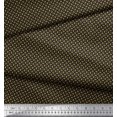 thumbnail image 2 of Soimoi Gold Silk Fabric Semi Circle Geometric Print Fabric by the Yard 42 Inch Wide, 2 of 5