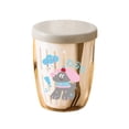 thumbnail image 1 of Portable Fruit Cup High-value Salad Cup With Fork Spoon Picnic Double-layer Draining Fresh-keeping Box, 1 of 6