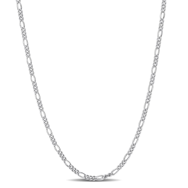 Miabella Sterling Silver Rope Chain Necklace featuring a 2.2mm wide fancy rope chain crafted from lustrous sterling silver with a high polish finish and secured by a lobster clasp, made in Italy, suitable for layering or wearing alone as a statement piece.