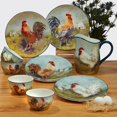 thumbnail image 2 of International Rooster Meadow Ensemble de Vaisselle Certifié de 16 Pcs, Service pour 4, Multicolore, 2 of 6