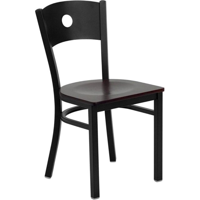 Flash Furniture Chaise de Salle à Manger Hercules en Acajou