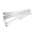 thumbnail image 1 of Metal Cable Tie, Cold Resistance High Temperature Resistance Locking Zip Tie, Stainless Steel For Wrapping Fastening, 1 of 8