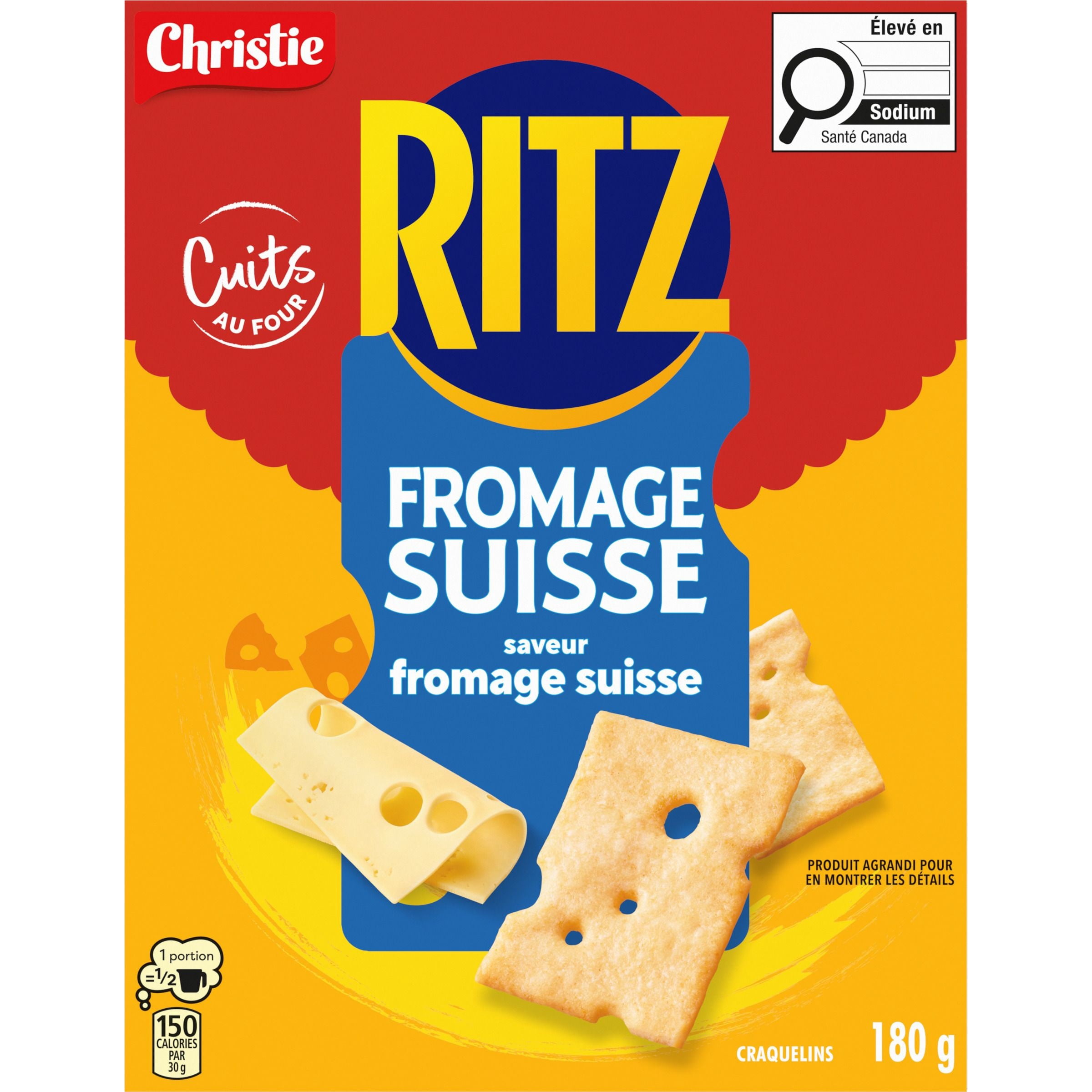 Craquelins RITZ Fromage suisse