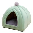 thumbnail image 2 of Milaget Washable Cat Sleeping Bed Nest House Accessories Green M, 2 of 9