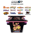 thumbnail image 2 of Arcade1Up Ms.PAC-MAN Head-to-Head Arcade Machine – Retro Home Arcade Table with 12 Classic Games, Light-Up Control Deck & Real-Feel Joysticks, 2 of 5
