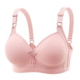 thumbnail image 1 of Clearance Sale 2025 Bra Women Clearance Lace Back Button Shaping Cup Adjustable Shoulder Strap Large Size Bra, 1 of 6