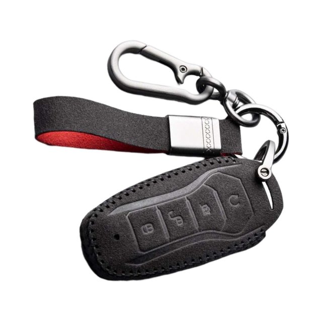 Redempat Étui Télécommande pour Hommes Femmes Voiture PU pour Byd Song Plus Dmi Type A 1Set