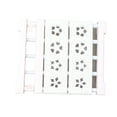 thumbnail image 3 of Expandable Closet Tension Shelf Cabinet Organizer Shoe Cabinet Divider Wardrobe Flower Partition Separation Storage Rack White Retractable Garden Flower 24Cm Shoe, 3 of 8