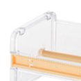 thumbnail image 5 of Washi Washi Tape Dispenser Cutter Transparent 2 Serrated Bars ABS Plastic Stackable Tape Holder Dispenser for Storage, 5 of 5
