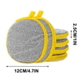 thumbnail image 2 of Multi-Purpose Scrub Sponges for Kitchen Scrub,Dual-Sided Sponges Kitchen,6 Pack Microfiber Non Scratch Dish Scrub Sponge,All Purpose Dish Washing Scrubber for Cleaning Dishes,Kitchen,Pots,Pans, 2 of 5
